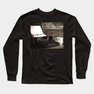 The writers story Long Sleeve T-Shirt